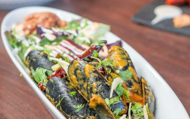 Indian sea food dishes